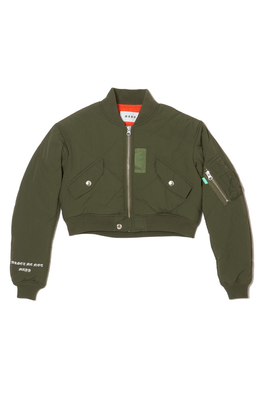 【KIDS】EAGLE  EMBROIDERY NYLON JKT -   OLIVE