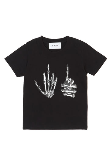 【KIDS】 F●CKIN F●CK PRINT  SHORT SLEEVE TEE - BLACK