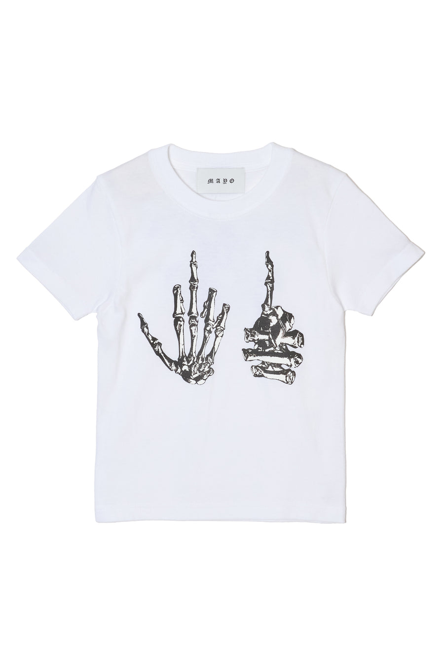 【KIDS】 F●CKIN F●CK PRINT  SHORT SLEEVE TEE - WHITE