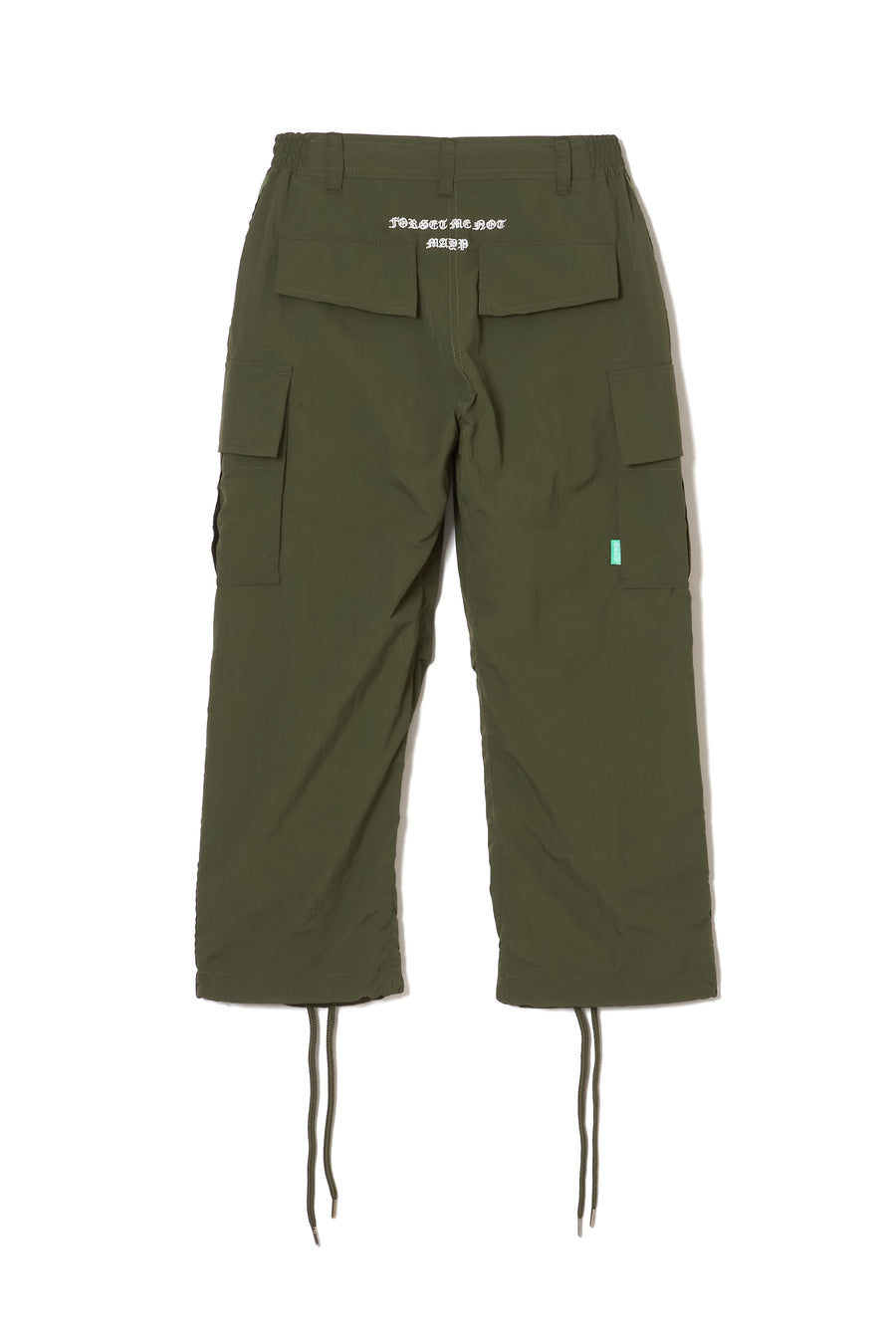 【KIDS】FGMN MAYO EMBROIDERY NYLON CARGO PANTS - OLIVE