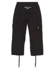 【KIDS】FGMN MAYO EMBROIDERY NYLON CARGO PANTS - BLACK