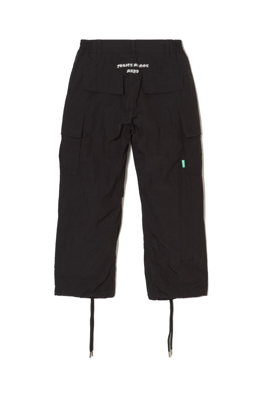 【KIDS】FGMN MAYO EMBROIDERY NYLON CARGO PANTS - BLACK