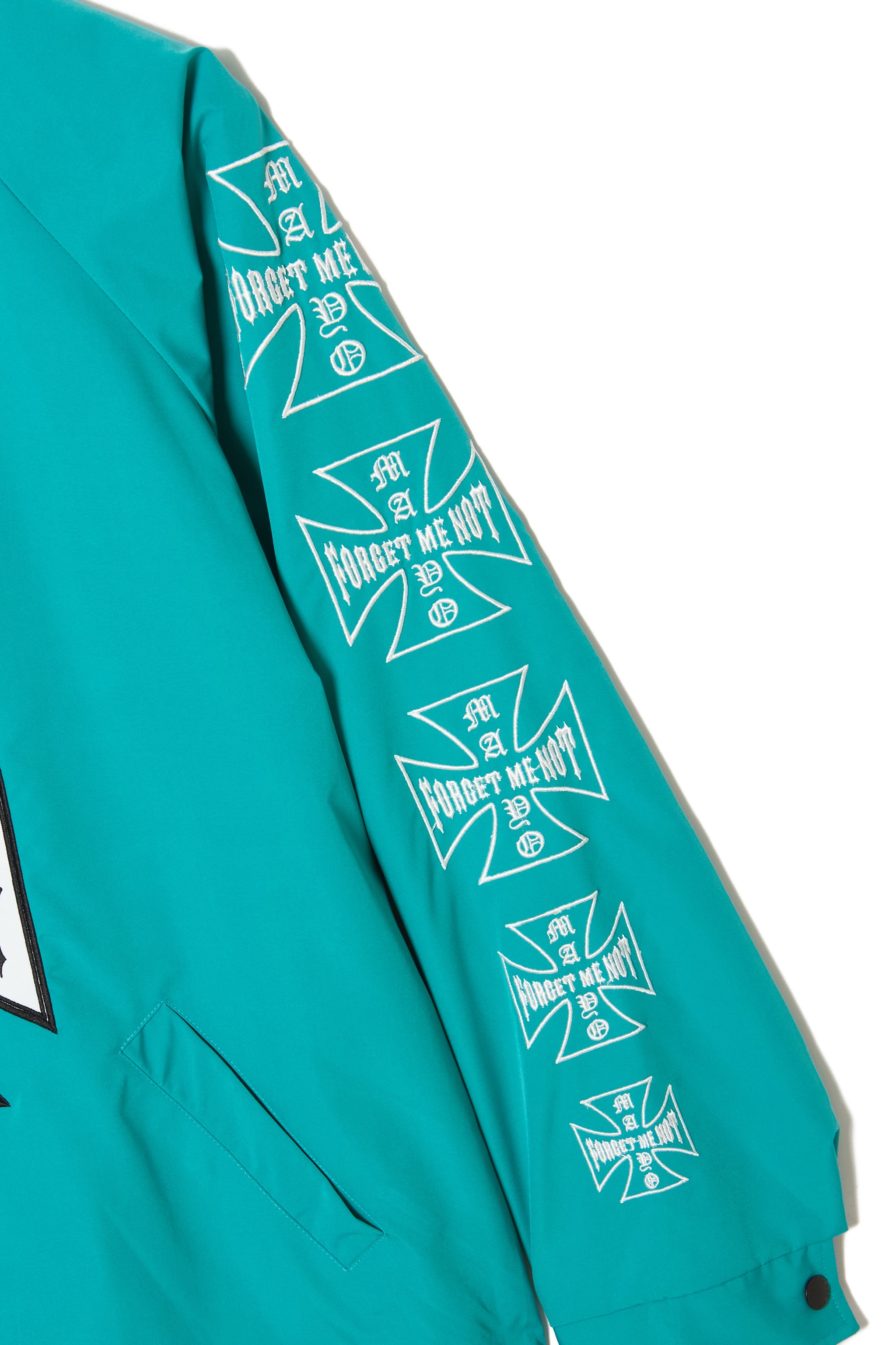 IRON CROSS EMBROIDERY REVERSIBLE COACH JKT – MAYO
