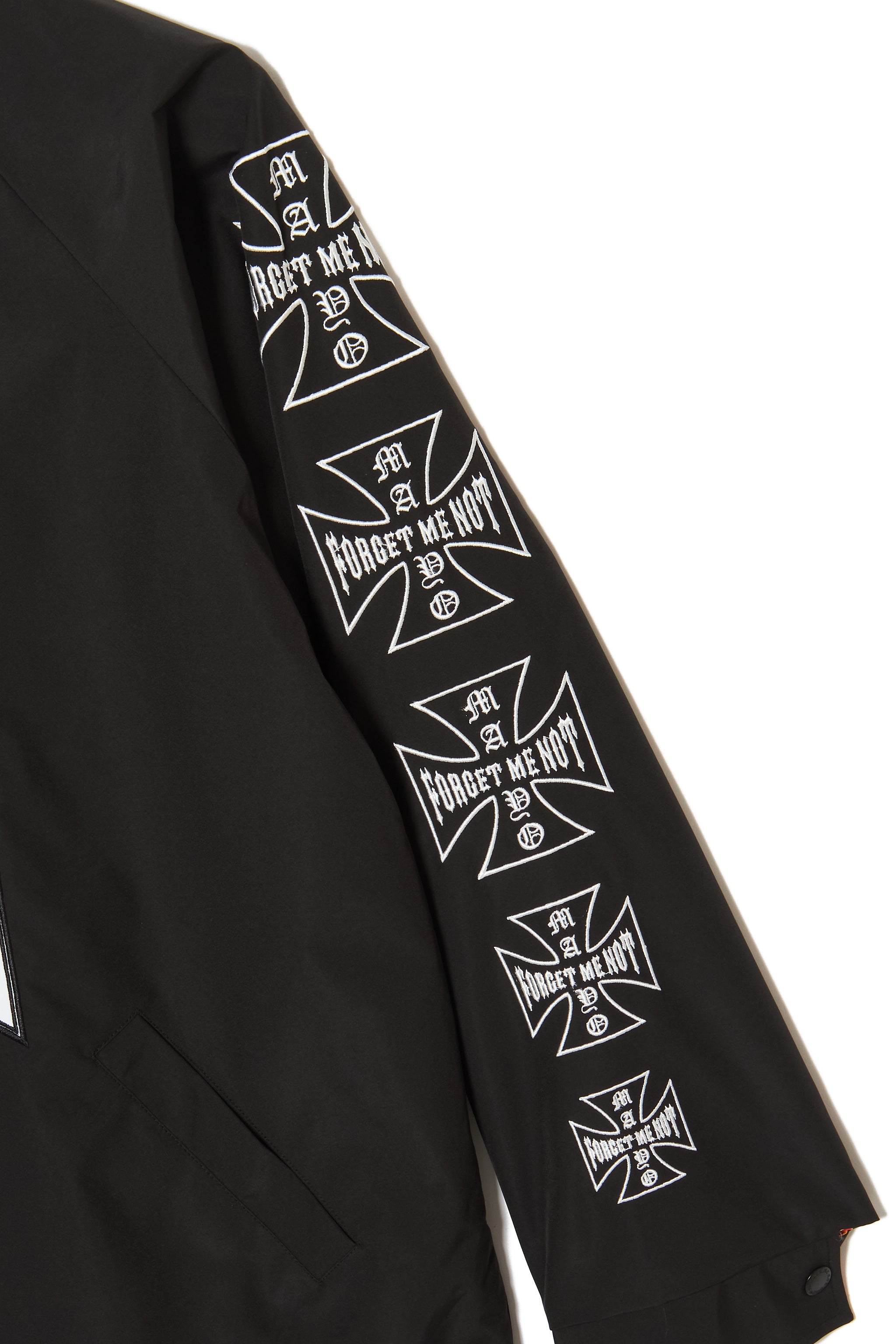 IRON CROSS EMBROIDERY REVERSIBLE COACH JKT – MAYO