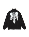 BONE EMBROIDERY FLEECE  JKT