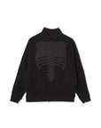 BONE EMBROIDERY FLEECE  JKT