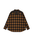 STUD LOOK EMBROIDERY CHECK SHIRT