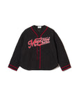 BASEBALL EMBROIDERY NYLON JKT