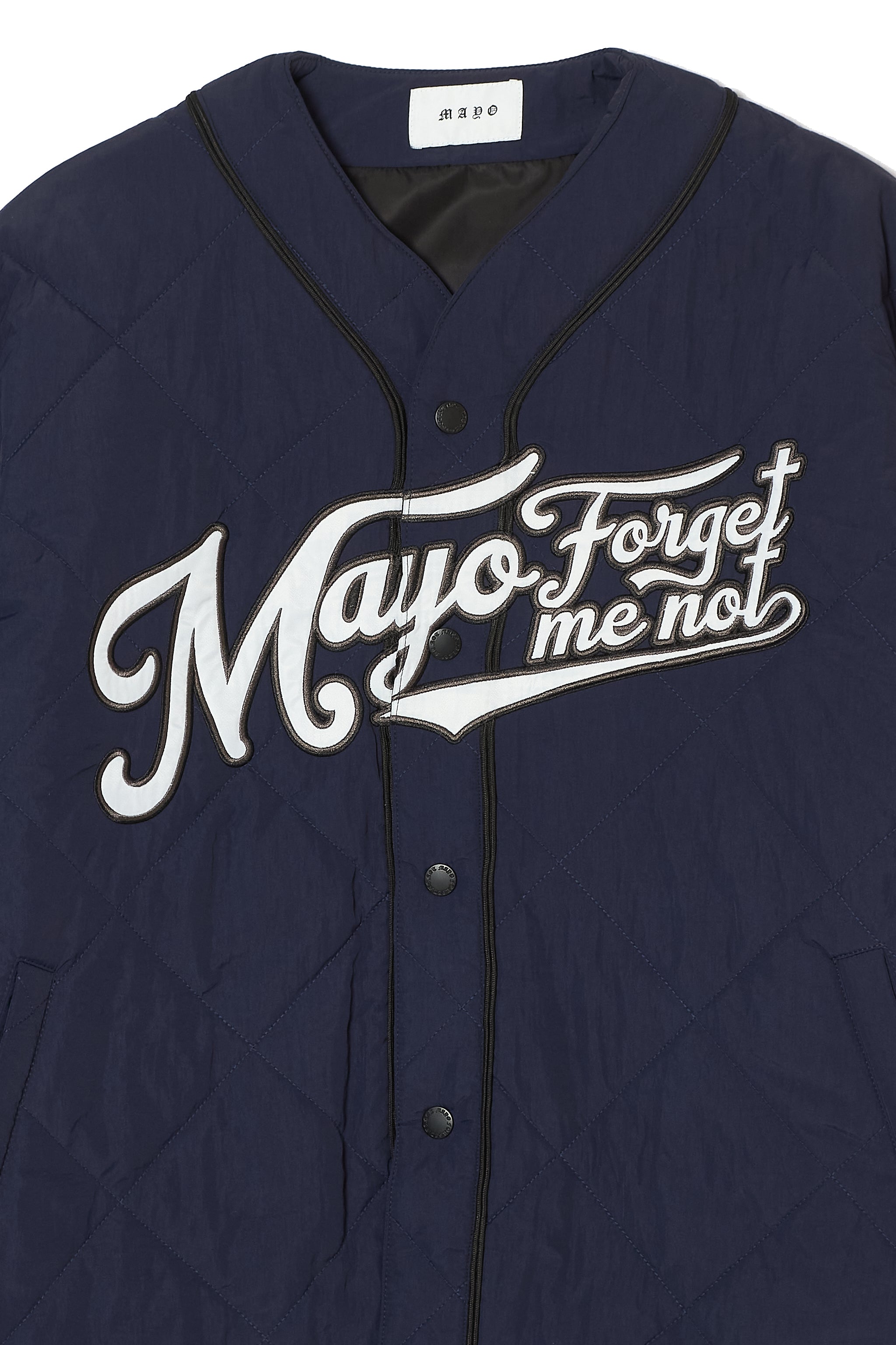 BASEBALL EMBROIDERY NYLON JKT – MAYO