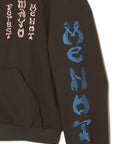 FORGET ME NOT EMBROIDERY ZIPUP HOODIE