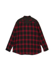 STUD LOOK EMBROIDERY CHECK SHIRT