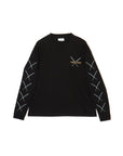 SWORDS SUNSHINE EMBROIDERY & PRINT LONG SLEEVE TEE