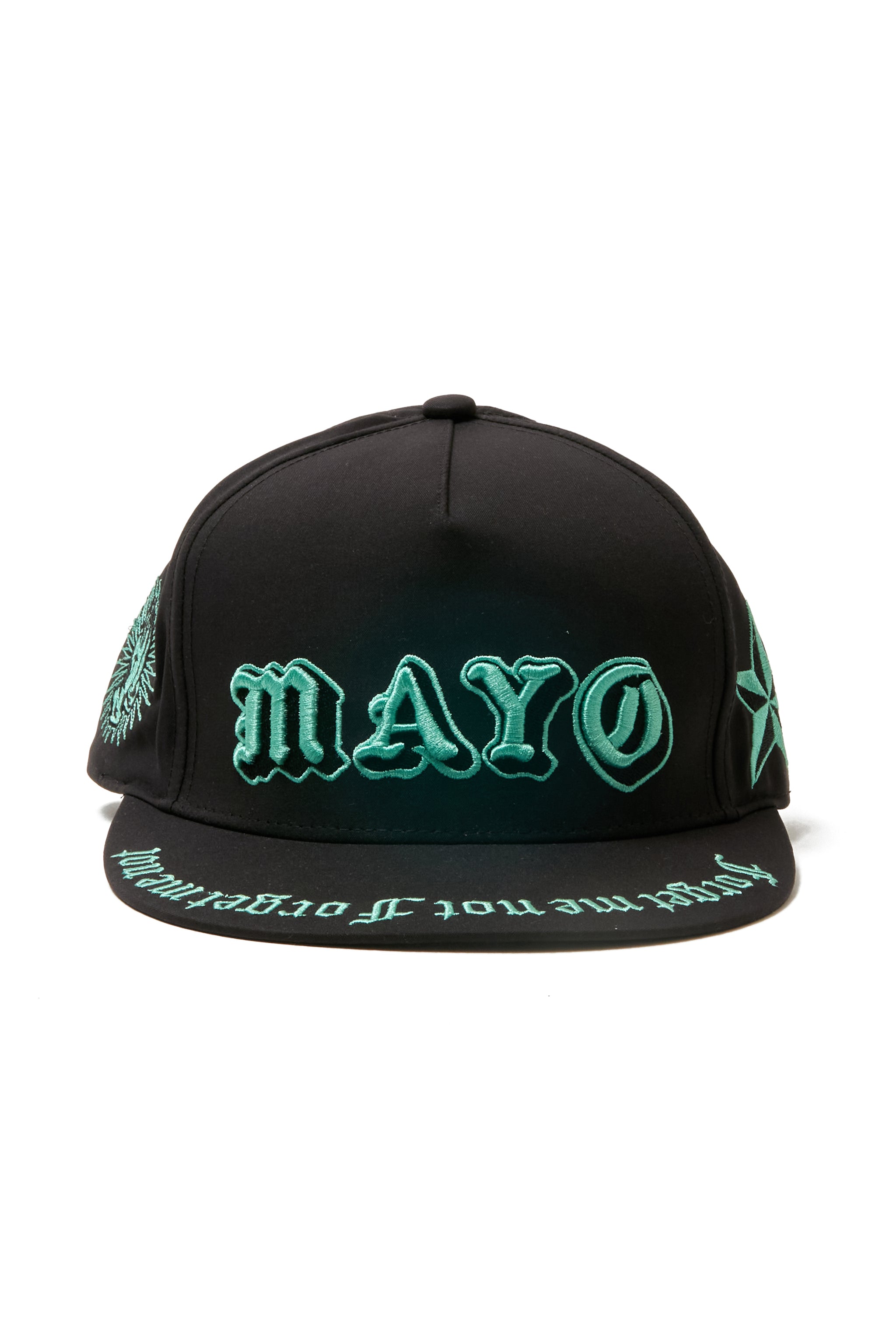 MAYO MESSAGE EMBROIDERY GAME SHORT SLEEVE SHIRT