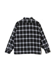 FRONT LOGO EMBROIDERY CHECK SHIRT