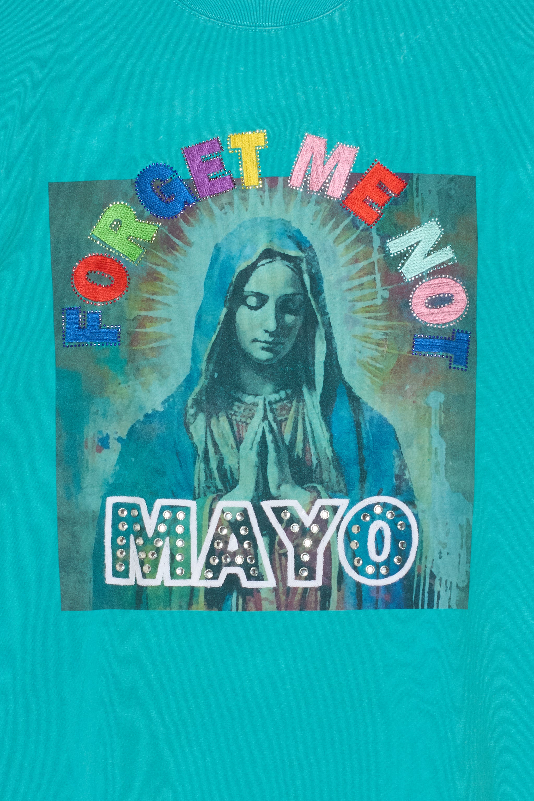 MAYO マリア 刺繍 ラインストーン 半聖T | 2026SS ストリート