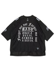 MAYO MESSAGE EMBROIDERY GAME SHORT SLEEVE SHIRT