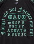 MAYO MESSAGE EMBROIDERY GAME SHORT SLEEVE SHIRT