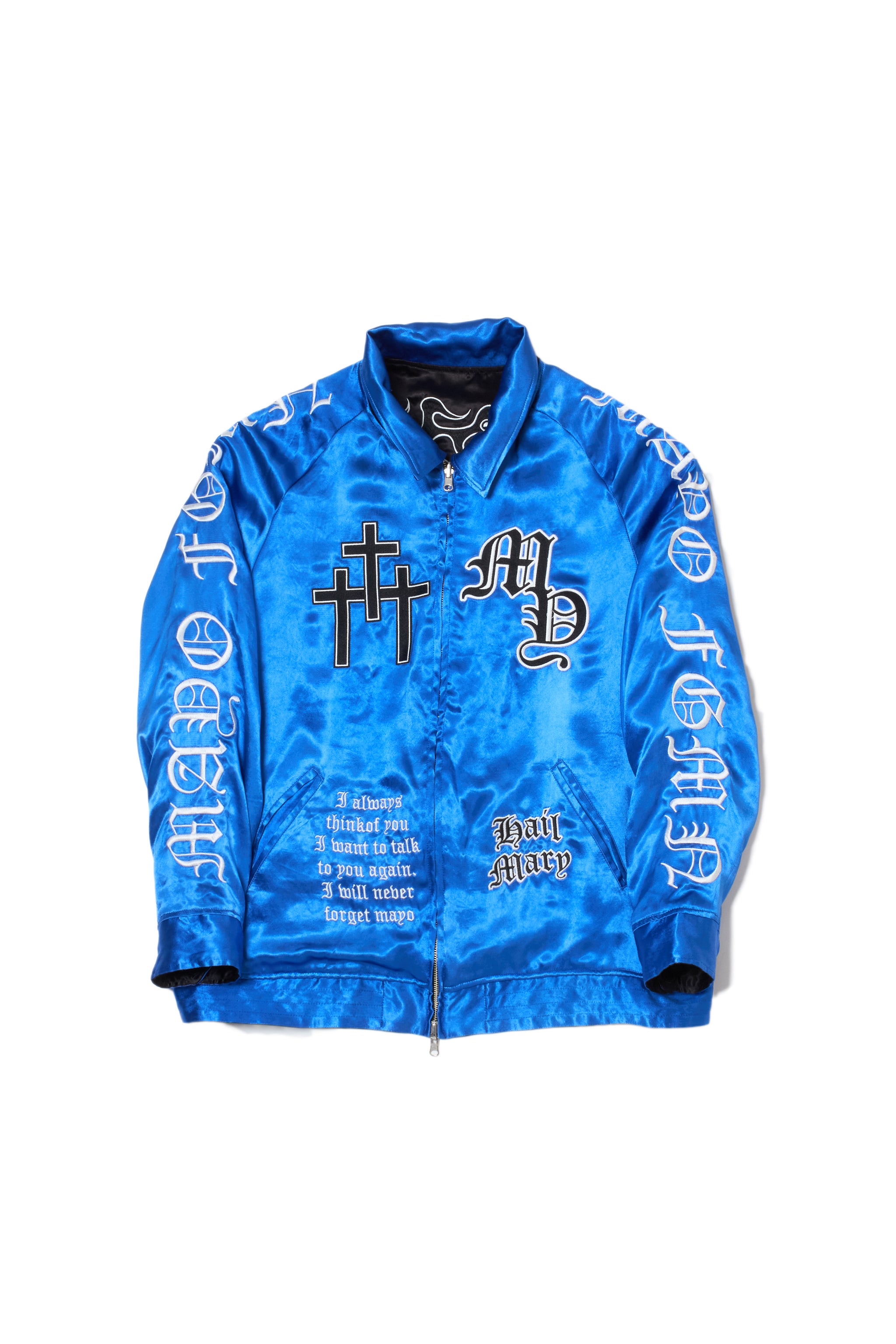 MAYO メイヨー リバーシブル ボンバージャケット 全刺繍 MAYO EMBROIDERY WITH COLLAR REVERSIBLE SOUVENIR JKT