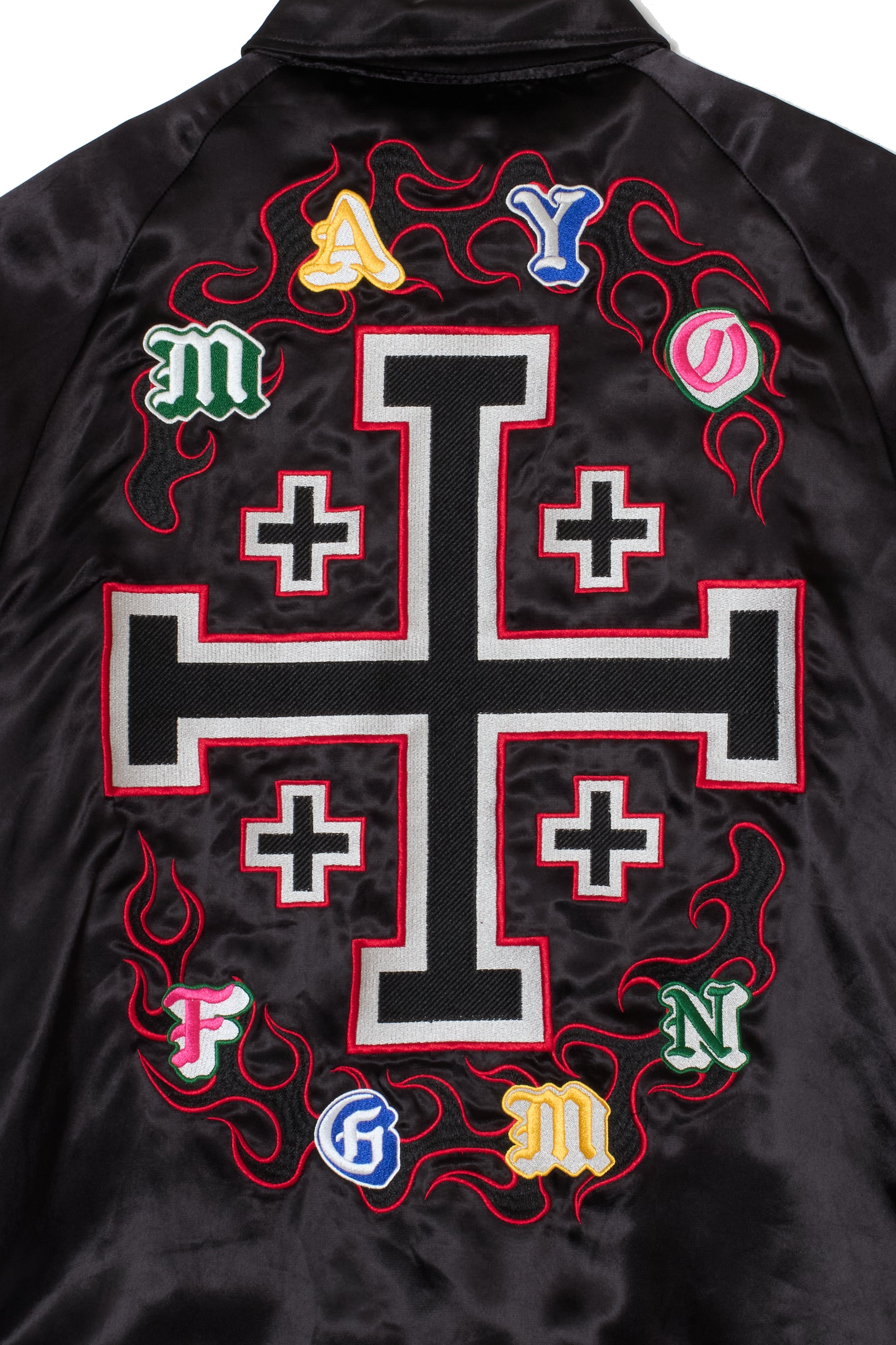 ✨希少✨MAYO リバーシブルスタジャン Lサイズ MAYO EMBROIDERY WITH COLLAR REVERSIBLE SOUVENIR JKT