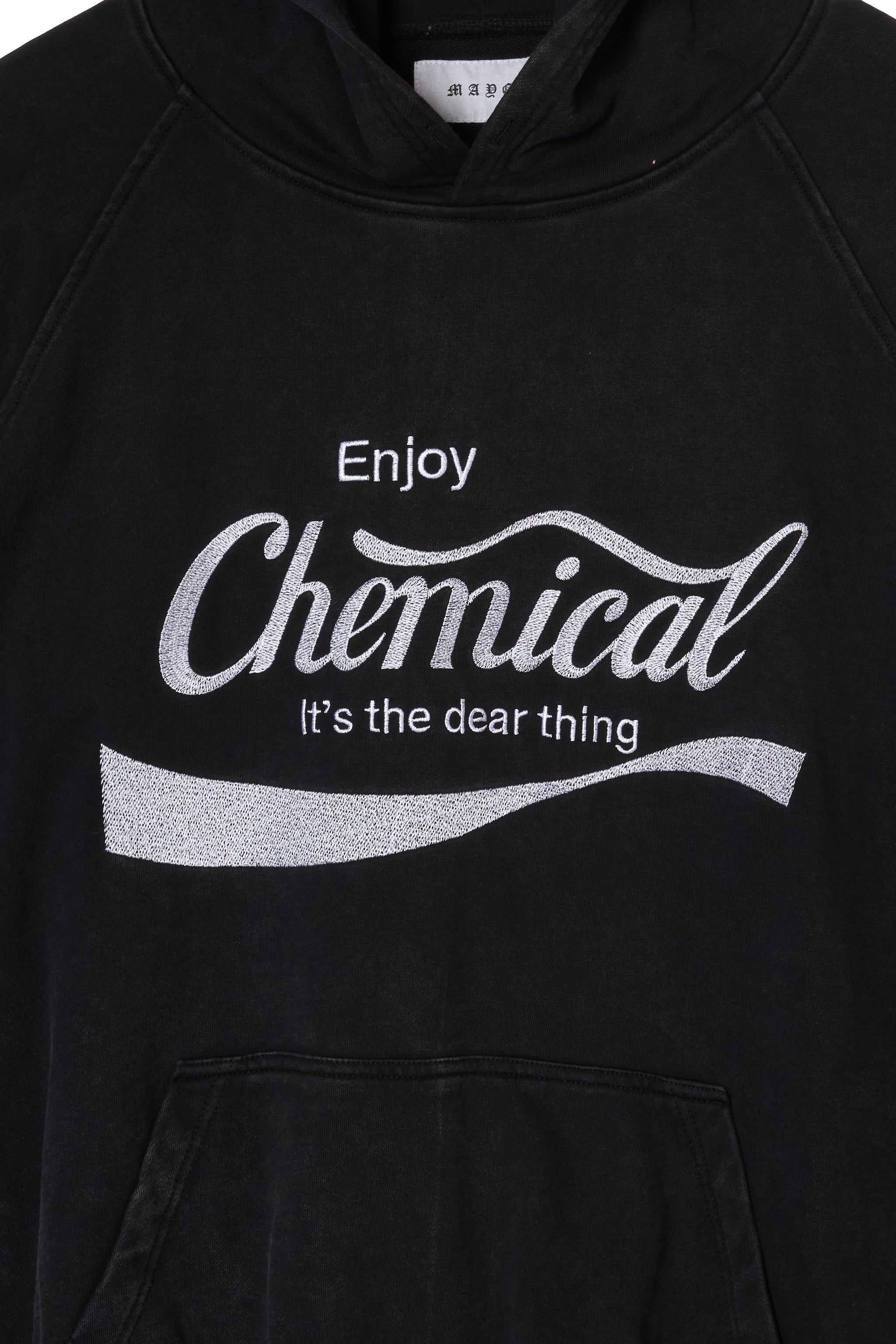 ENJOY CHEMICAL EMBROIDERY HOODIE – MAYO