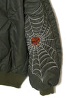SPIDER WEB EMBROIDERY REVERSIBLE MA-1