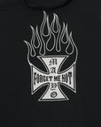 FIRE IRON CROSS EMBROIDERY NYLON JKT