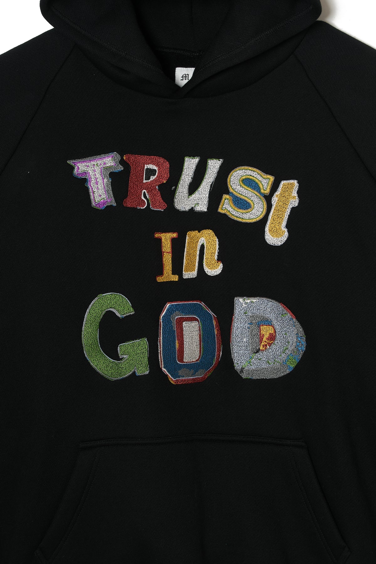 TRUST IN GOD EMBROIDERY HOODIE