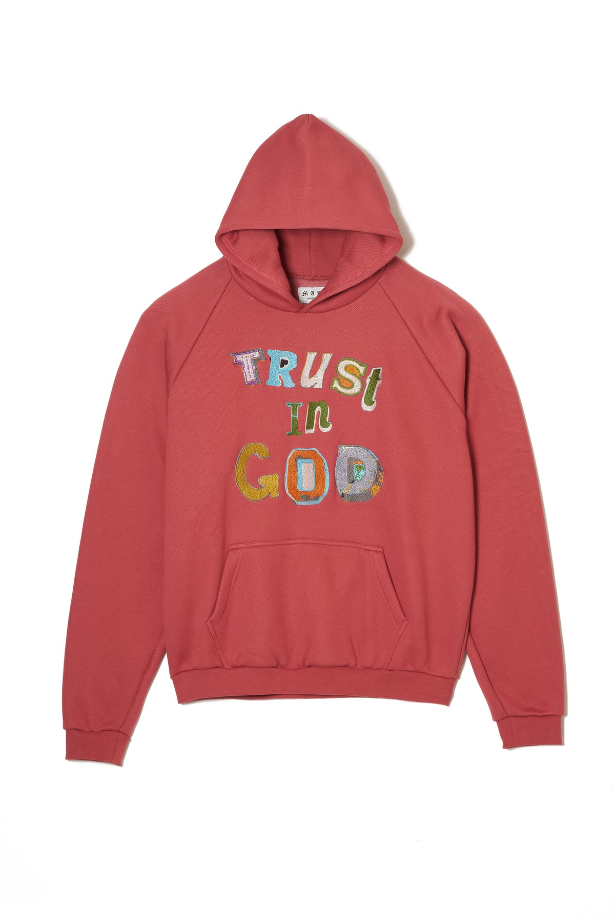 TRUST IN GOD EMBROIDERY HOODIE