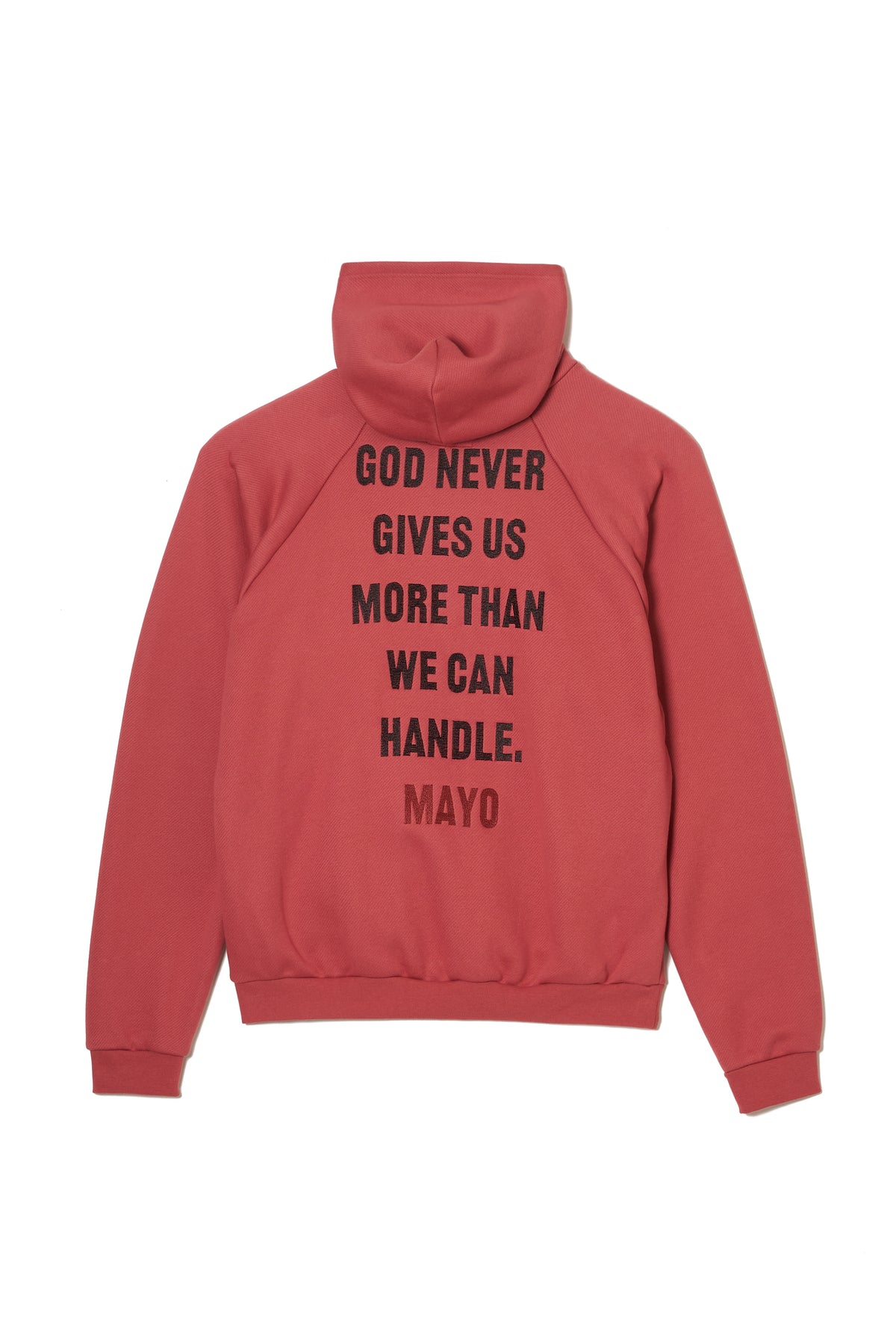 TRUST IN GOD EMBROIDERY HOODIE