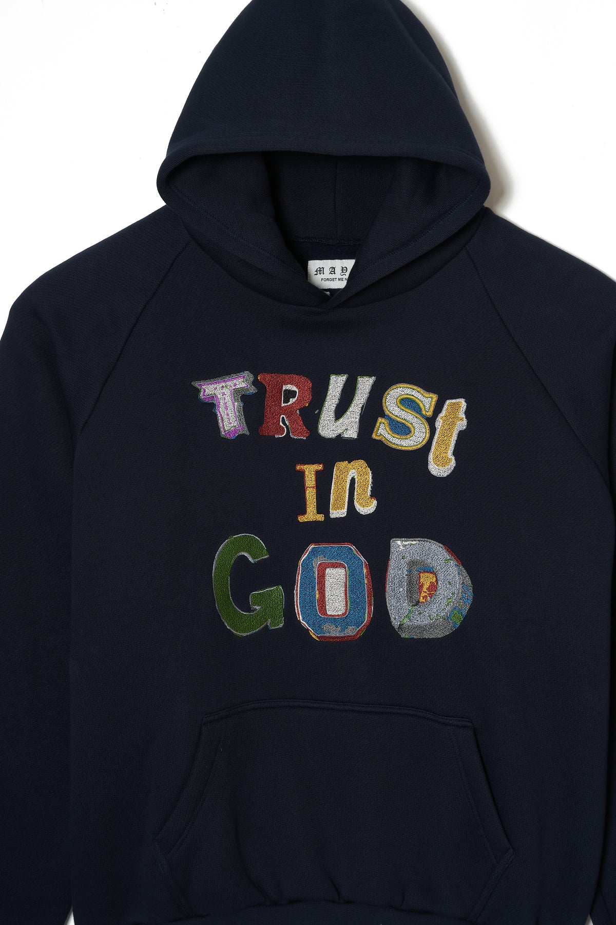 TRUST IN GOD EMBROIDERY HOODIE