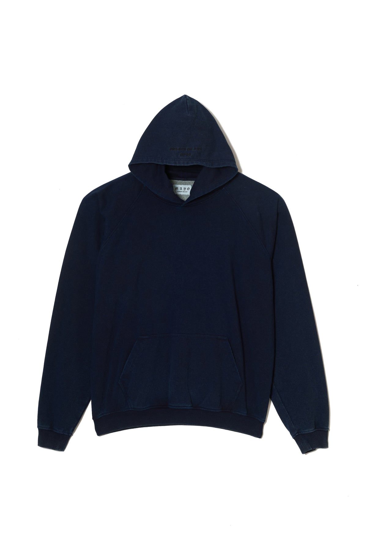 FADE PLAIN EMBROIDERY HOODIE