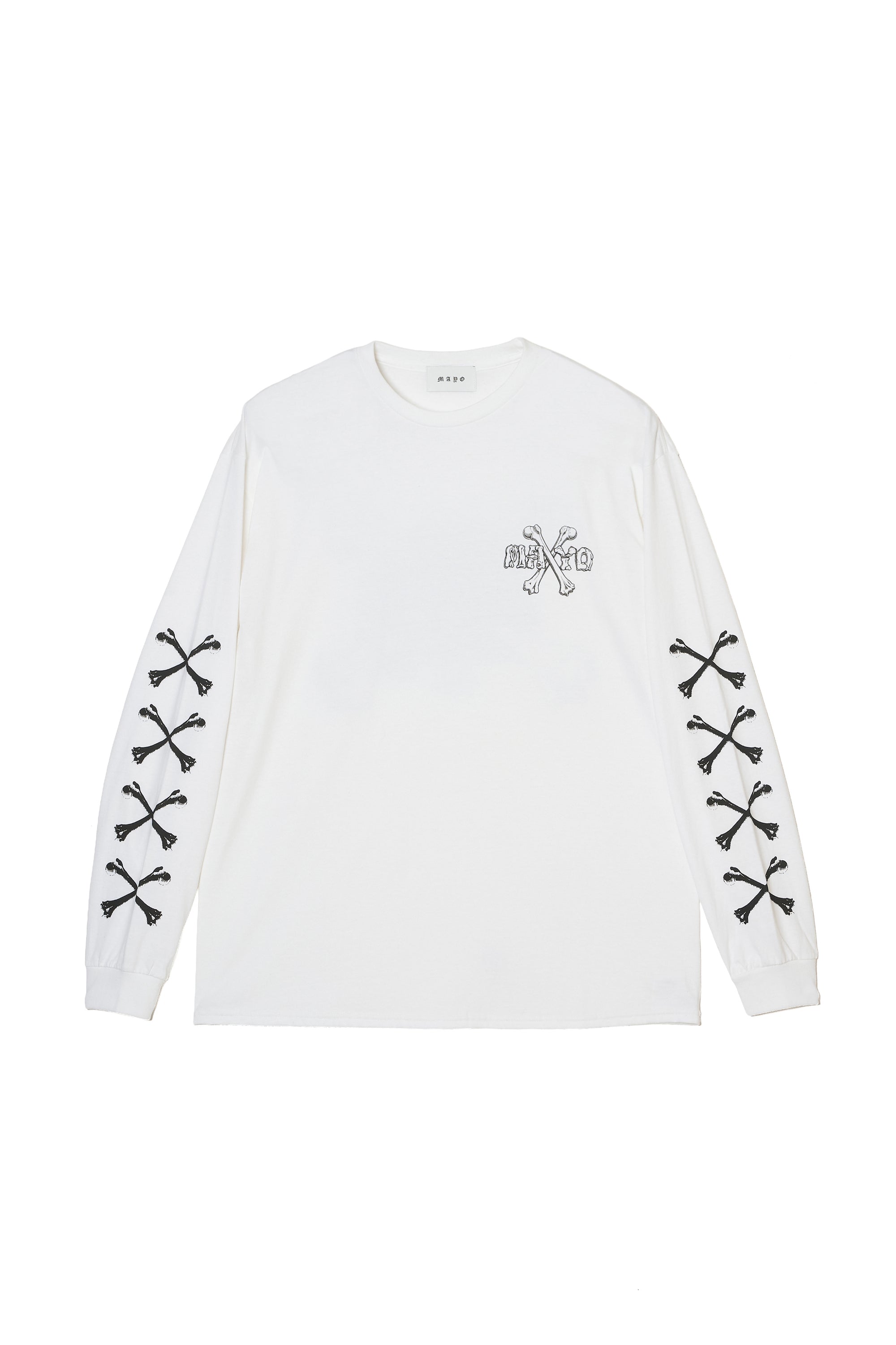 CROSS BORN SNAKE PRINT LONG SLEEVE TEE