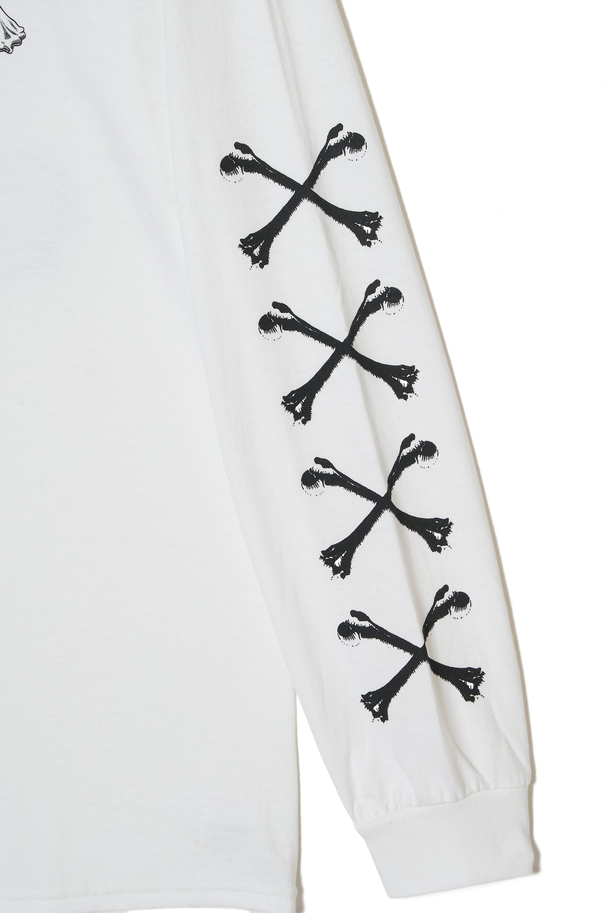CROSS BORN SNAKE PRINT LONG SLEEVE TEE