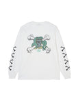 CROSS BORN SNAKE PRINT LONG SLEEVE TEE