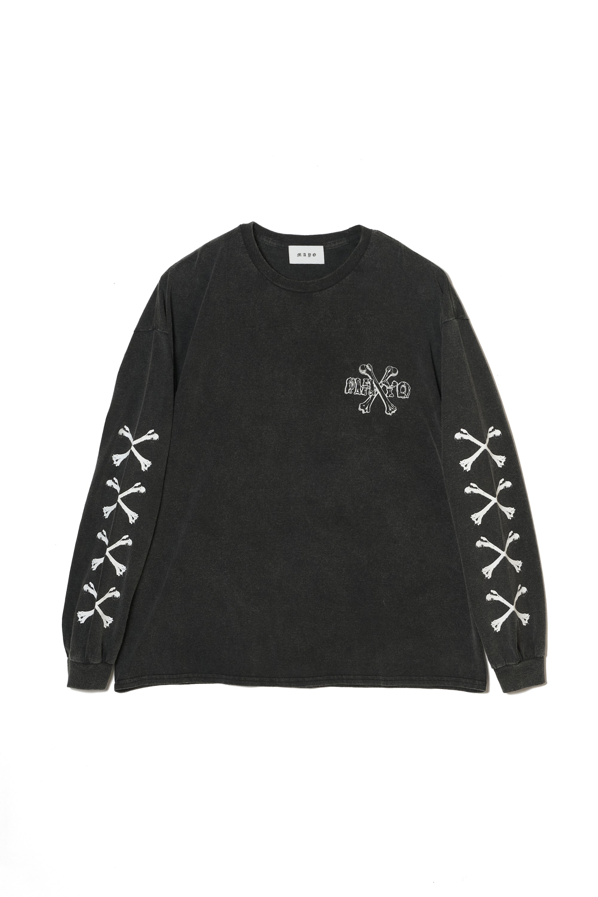 CROSS BORN SNAKE PRINT LONG SLEEVE TEE