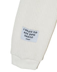 PLAIN EMBROIDERY THERMAL LONG SLEEVE TEE