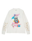 BELIEVE REINCARNATION EMBROIDERY LONG SLEEVE TEE