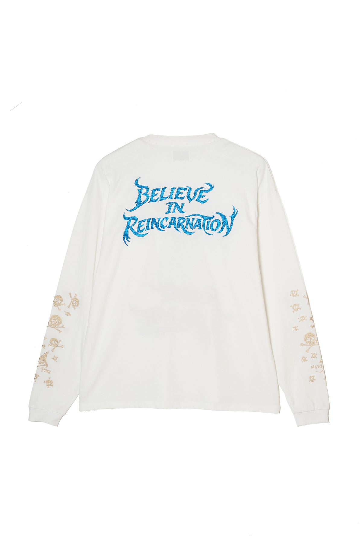 BELIEVE REINCARNATION EMBROIDERY LONG SLEEVE TEE