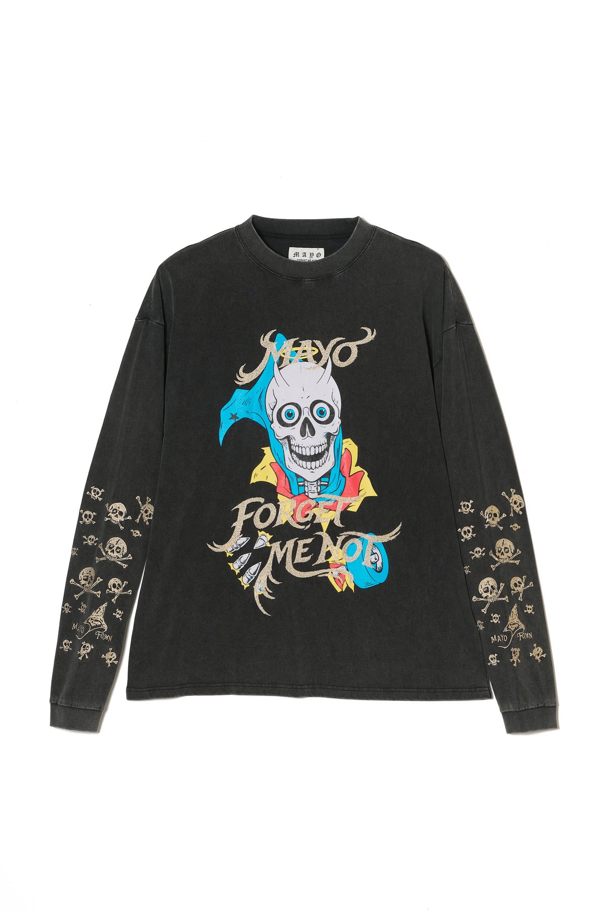 BELIEVE REINCARNATION EMBROIDERY LONG SLEEVE TEE