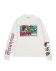 A SKELETON IN THE CLOSET EMBROIDERY LONG SLEEVE TEE