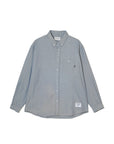 THUNDER FRANKEN EMBROIDERY LONG SLEEVED BUTTON-DOWN SHIRT