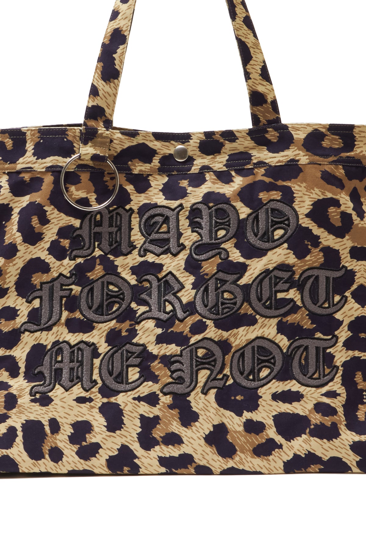 MAYO FORGET ME NOT EMBROIDERY TOTE BAG