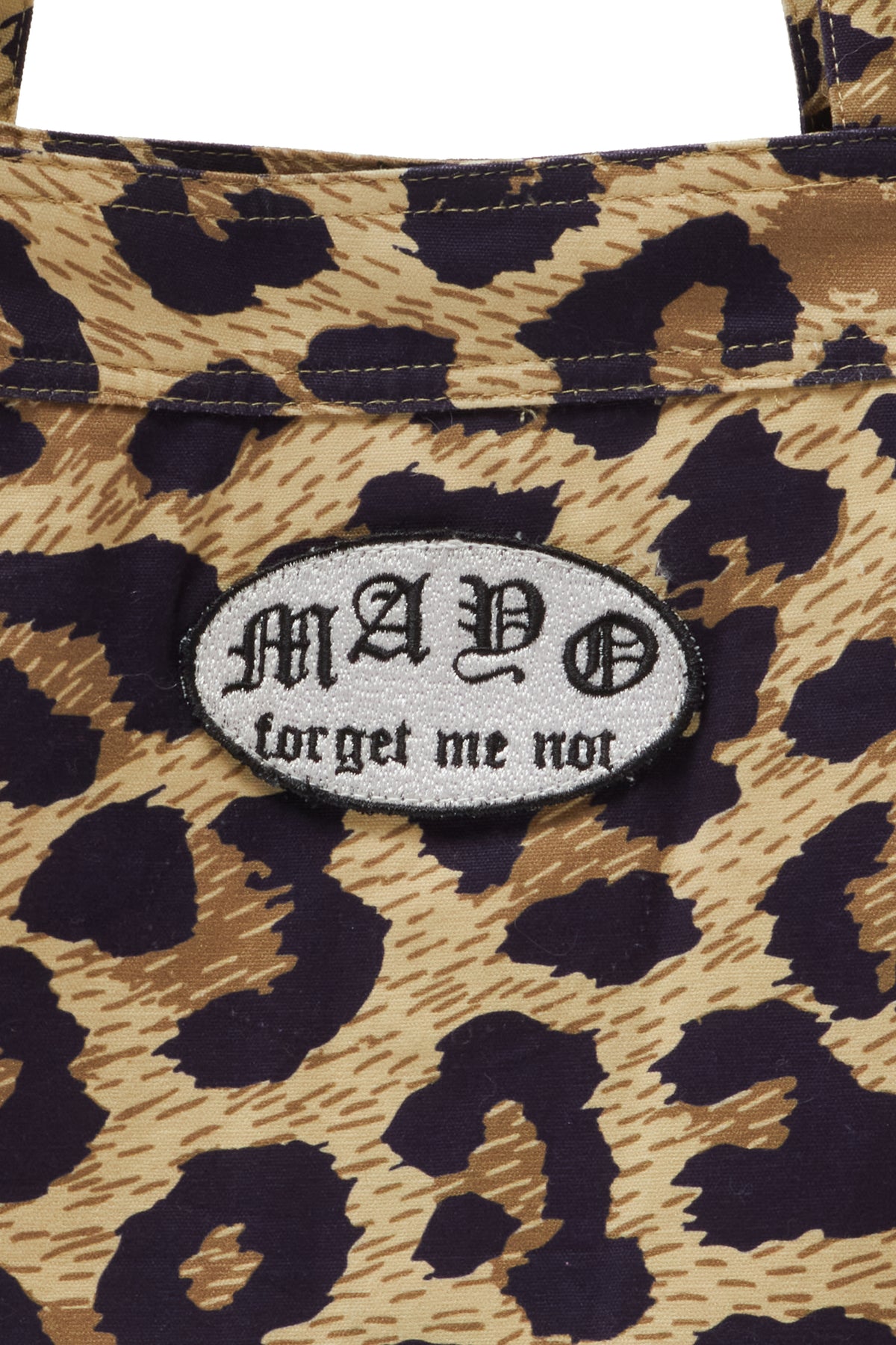 MAYO FORGET ME NOT EMBROIDERY TOTE BAG
