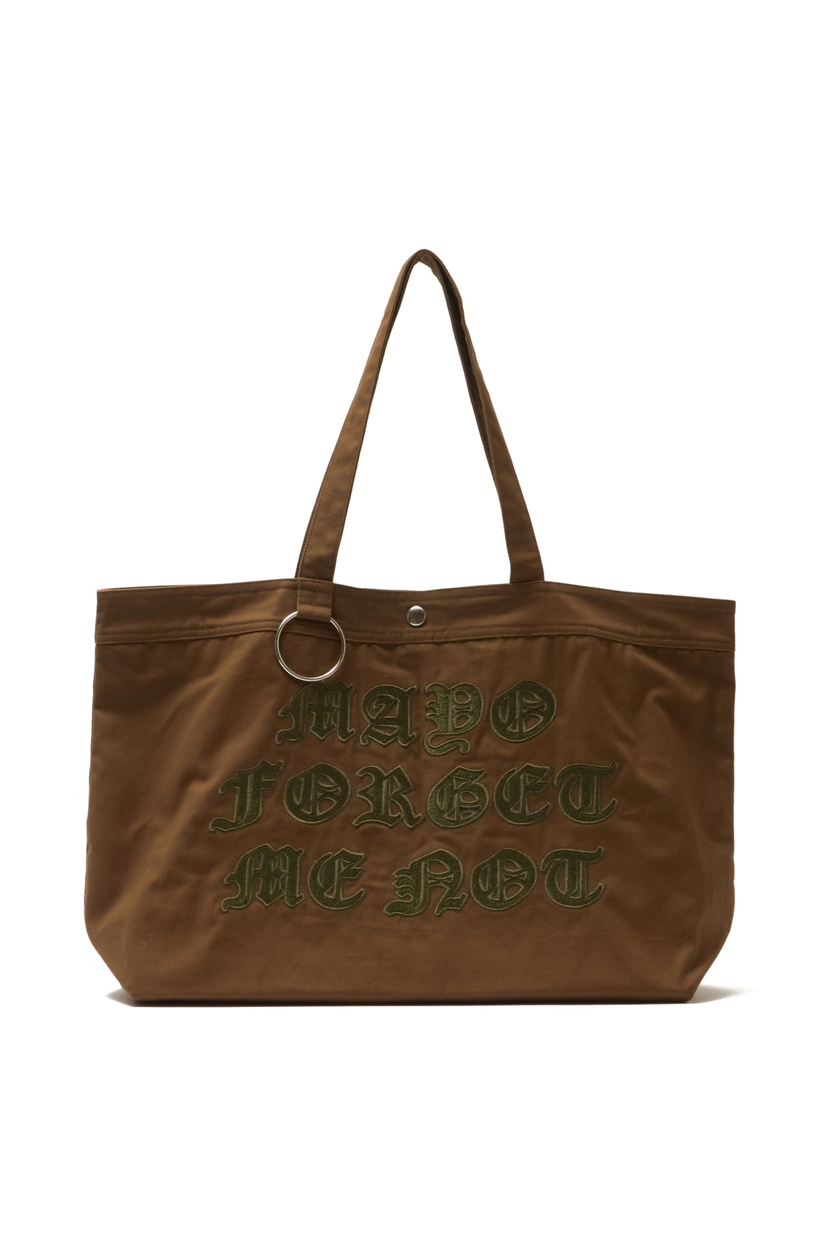 MAYO FORGET ME NOT EMBROIDERY TOTE BAG