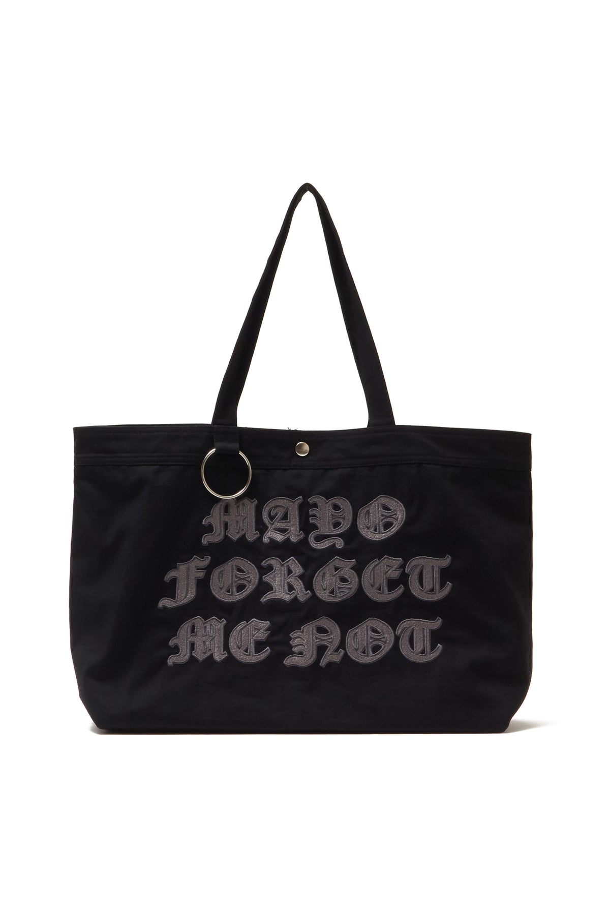 MAYO FORGET ME NOT EMBROIDERY TOTE BAG