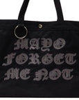 MAYO FORGET ME NOT EMBROIDERY TOTE BAG