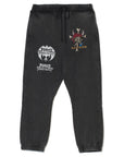 MAYO BANDANA SKULL EMBROIDERY SWEAT PANTS