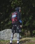 Sunshine Embroidery Hoodie - BLACK