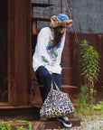 MAYO IN WONDERLAND PRINT LONG SLEEVE TEE