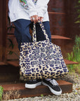 MAYO FORGET ME NOT EMBROIDERY TOTE BAG